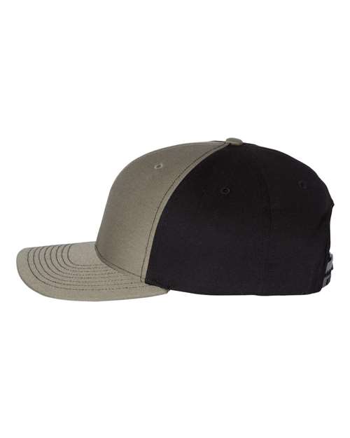 Richardson 312 Twill Back Trucker Cap #color_Loden/ Black