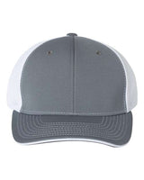 Richardson 172 Pulse Sportmesh R-Flex Cap #color_Charcoal/ White Split