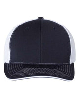 Richardson 172 Pulse Sportmesh R-Flex Cap #color_Navy/ White Split