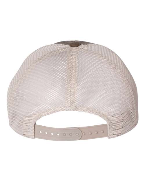 Valucap SP510 Pigment-Dyed Trucker Cap #color_Brown/ Stone