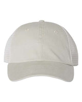 Valucap SP510 Pigment-Dyed Trucker Cap #color_Stone/ Stone