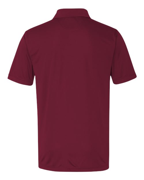 Sierra Pacific 0100 Value Polyester Polo #color_Maroon