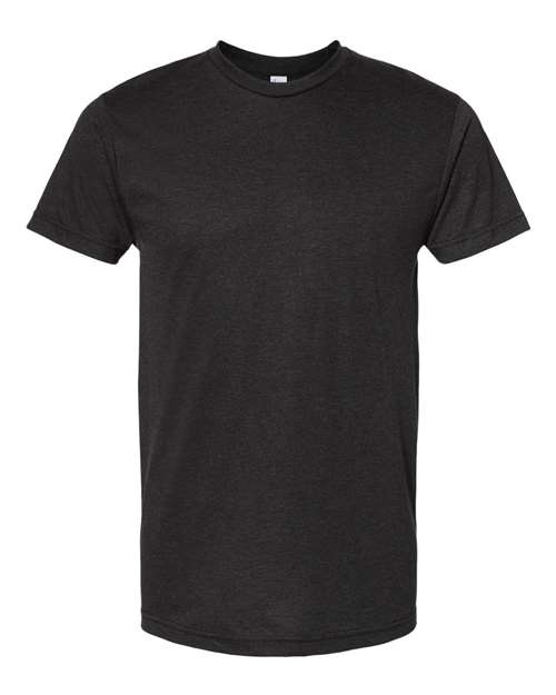 Bayside 5710 Unisex Triblend T-Shirt #color_TRI BLACK