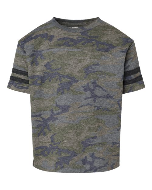 Rabbit Skins 3037 Toddler Football T-Shirt #color_VN CAMO/ VN SMK