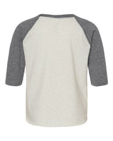 Rabbit Skins RS3330 Toddler Baseball T-Shirt #color_NAT HTH/ GRAN HT