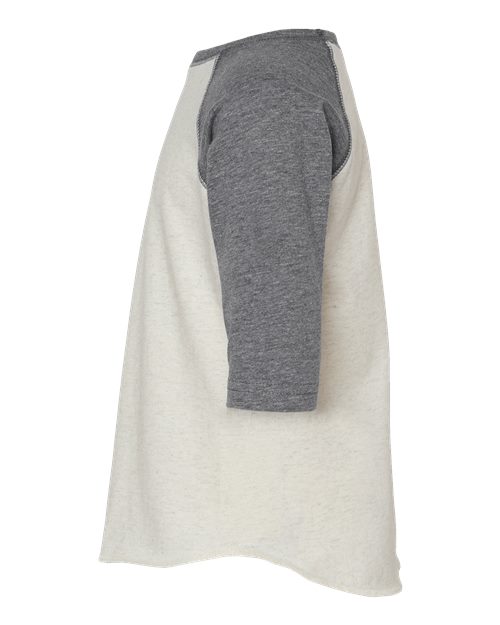 Rabbit Skins RS3330 Toddler Baseball T-Shirt #color_NAT HTH/ GRAN HT