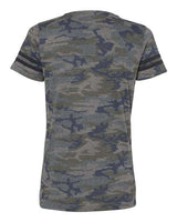 LAT 3537 Ladies' Football T-Shirt #color_VN CAMO/ VN SMK