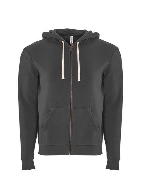 Next Level 9602 Unisex Full-Zip Hooded Sweatshirt #color_HEAVY METAL