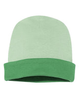 Rabbit Skins 4451 Infant Baby Rib Cap #color_MINT/ GRASS