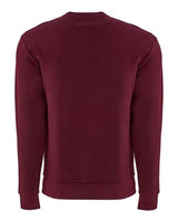 Next Level 9001 Unisex Long Sleeve Crew with Pocket #color_MAROON