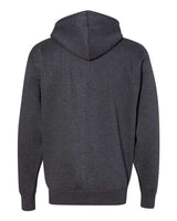 J America JA8821 Adult Premium Full-Zip Fleece Hooded Sweatshirt #color_CHARCOAL