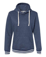 J America JA8651 Ladies' Relay Hooded Sweatshirt #color_NAVY