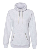 J America JA8653 Ladies' Relay Cowl Neck #color_ASH