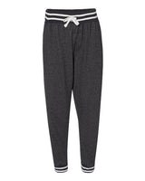 J America JA8654 Ladies' Relay Jogger #color_BLACK