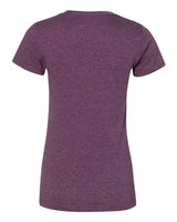 American Apparel BB301W Ladies' Poly-Cotton Short-Sleeve Crewneck #color_HEATHER PLUM