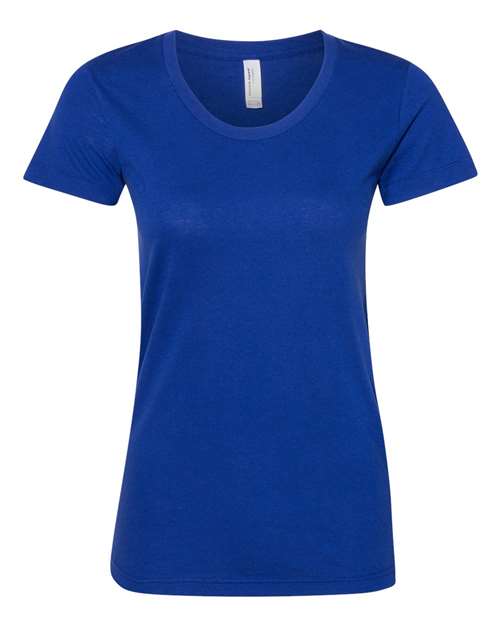 American Apparel BB301W Ladies' Poly-Cotton Short-Sleeve Crewneck #color_LAPIS