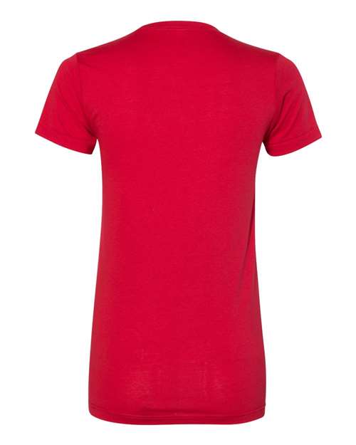 American Apparel BB301W Ladies' Poly-Cotton Short-Sleeve Crewneck #color_RED