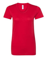 American Apparel BB301W Ladies' Poly-Cotton Short-Sleeve Crewneck #color_RED