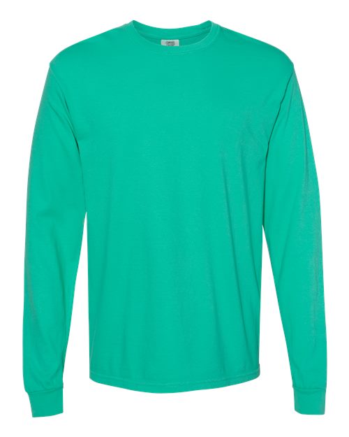 Comfort Colors C6014 Adult Heavyweight Long-Sleeve T-Shirt #color_ISLAND GREEN