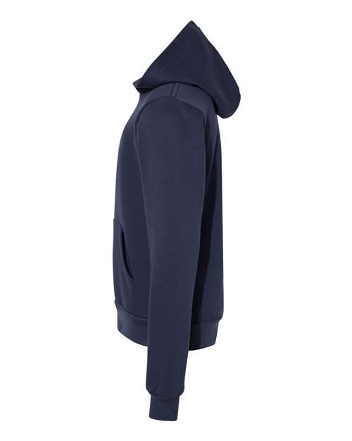 Bella + Canvas 3719Y Youth Sponge Fleece Pullover Hooded Sweatshirt #color_NAVY