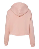 Bella + Canvas B7502 Ladies' Cropped Fleece Hoodie #color_PEACH