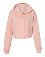 Bella + Canvas B7502 Ladies' Cropped Fleece Hoodie #color_PEACH