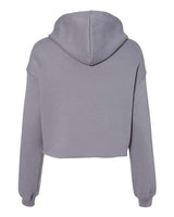 Bella + Canvas B7502 Ladies' Cropped Fleece Hoodie #color_STORM