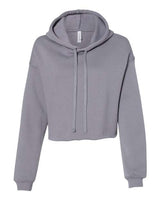 Bella + Canvas B7502 Ladies' Cropped Fleece Hoodie #color_STORM