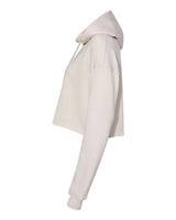 Bella + Canvas B7502 Ladies' Cropped Fleece Hoodie #color_HEATHER DUST