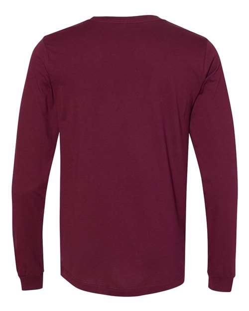 Bella + Canvas 3501 Unisex Jersey Long-Sleeve T-Shirt #color_MAROON