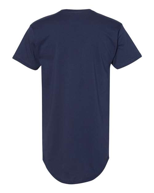 Bella + Canvas 3006 Men's Long Body Urban T-Shirt #color_NAVY