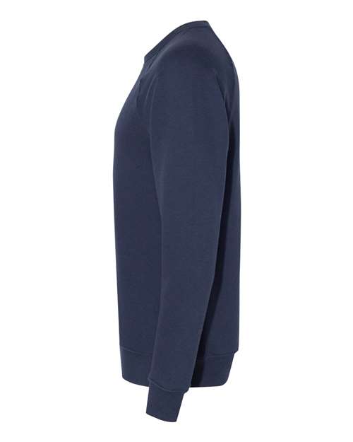 Bella + Canvas 3901 Unisex Sponge Fleece Crewneck Sweatshirt #color_NAVY