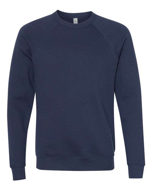 Bella + Canvas 3901 Unisex Sponge Fleece Crewneck Sweatshirt #color_NAVY