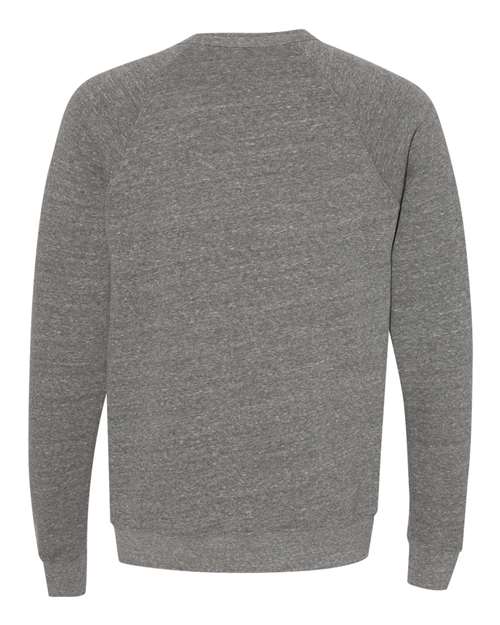Bella + Canvas 3901 Unisex Sponge Fleece Crewneck Sweatshirt #color_DEEP HEATHER