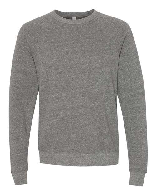 Bella + Canvas 3901 Unisex Sponge Fleece Crewneck Sweatshirt #color_DEEP HEATHER