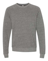 Bella + Canvas 3901 Unisex Sponge Fleece Crewneck Sweatshirt #color_DEEP HEATHER
