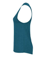 Bella + Canvas B6003 Ladies' Jersey Muscle Tank #color_HTHR DEEP TEAL