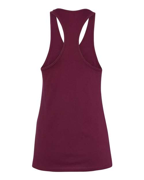 Bella + Canvas B6008 Ladies' Jersey Racerback Tank #color_MAROON