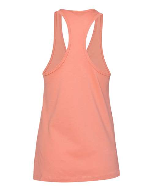 Bella + Canvas B6008 Ladies' Jersey Racerback Tank #color_SUNSET