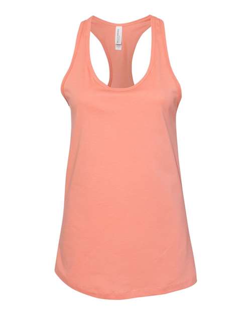 Bella + Canvas B6008 Ladies' Jersey Racerback Tank #color_SUNSET