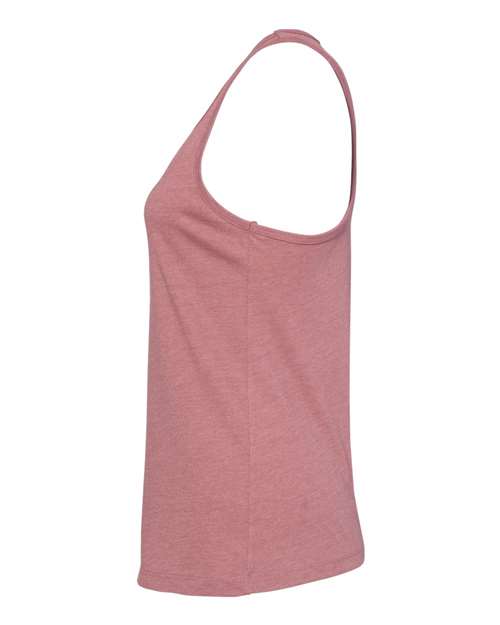 Bella + Canvas B6008 Ladies' Jersey Racerback Tank #color_HEATHER MAUVE