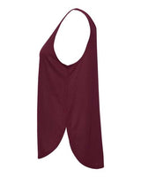 Bella + Canvas B8802 Ladies' Flowy Side Slit Tank #color_MAROON