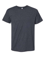 Jerzees 560MR Adult Premium Blend Ring-Spun T-Shirt #color_BLACK INK HEATHR