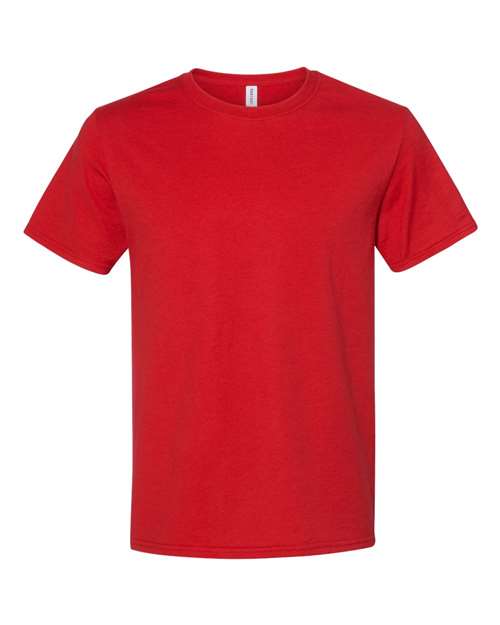 Jerzees 560MR Adult Premium Blend Ring-Spun T-Shirt #color_TRUE RED