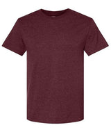 Jerzees 560MR Adult Premium Blend Ring-Spun T-Shirt #color_MAROON HEATHER