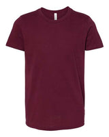 Bella + Canvas 3001Y Youth Jersey T-Shirt #color_MAROON