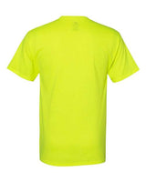 Hanes W110 Adult Workwear Pocket T-Shirt #color_SAFETY GREEN