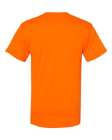 Hanes W110 Adult Workwear Pocket T-Shirt #color_SAFETY ORANGE