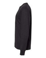 Hanes W120 Adult Workwear Long-Sleeve Pocket T-Shirt #color_BLACK