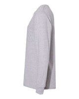 Hanes W120 Adult Workwear Long-Sleeve Pocket T-Shirt #color_LIGHT STEEL